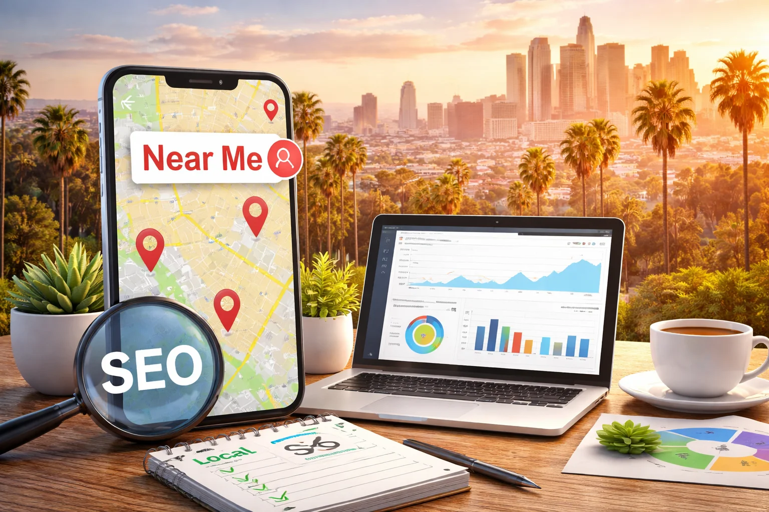 Read more about the article How to Appear in “Near Me” Search Results in Los Angeles?